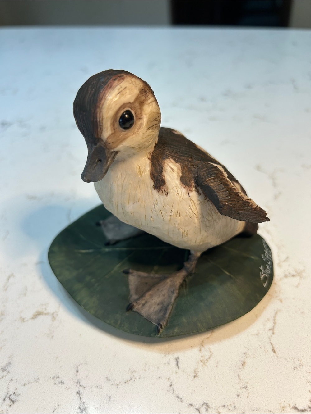 Fledgling Pintail Duck handmade Dumfriesshire Scotland 1978